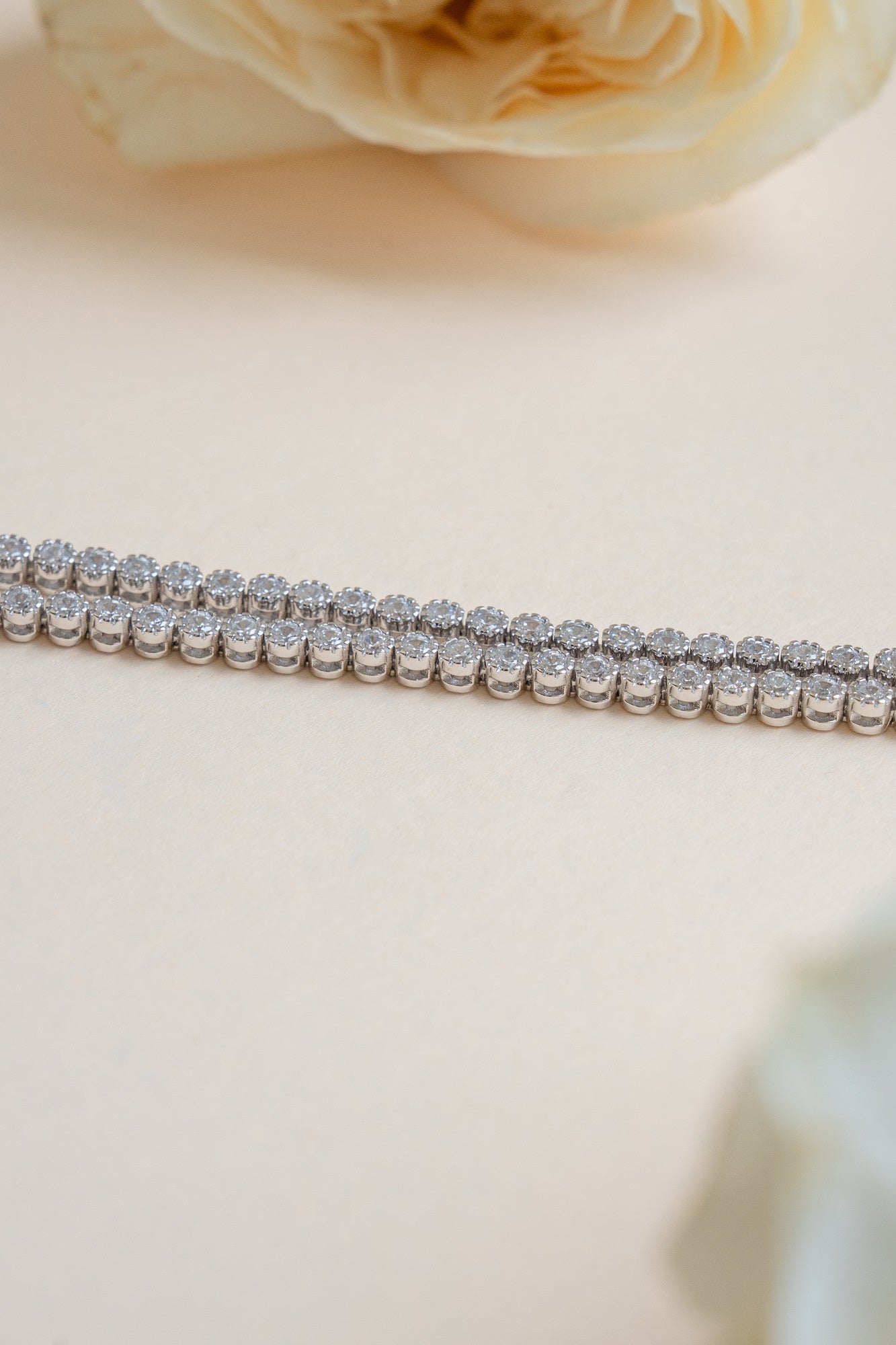 Twilight Tennis Sterling Silver Bracelet